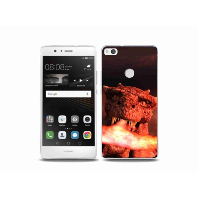 Gél borítás mmCase a Huawei P9 Lite (2017) - sárkányhoz