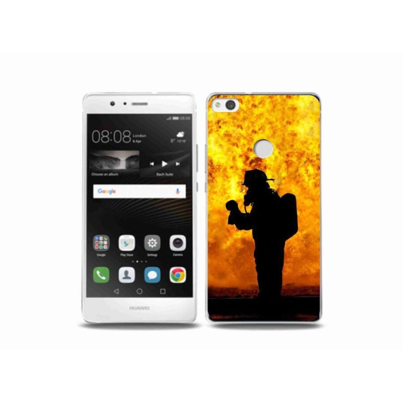 Gél borítás mmCase a Huawei P9 Lite (2017) - tűzoltóhoz