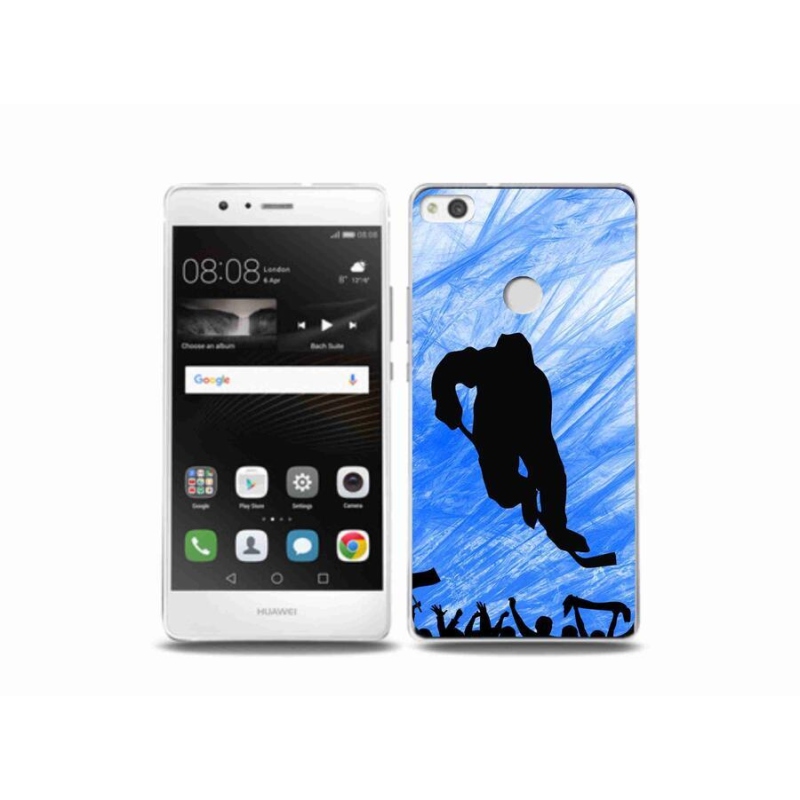 Gél borítás mmCase a mobil Huawei P9 Lite (2017) - hokijátékos számára