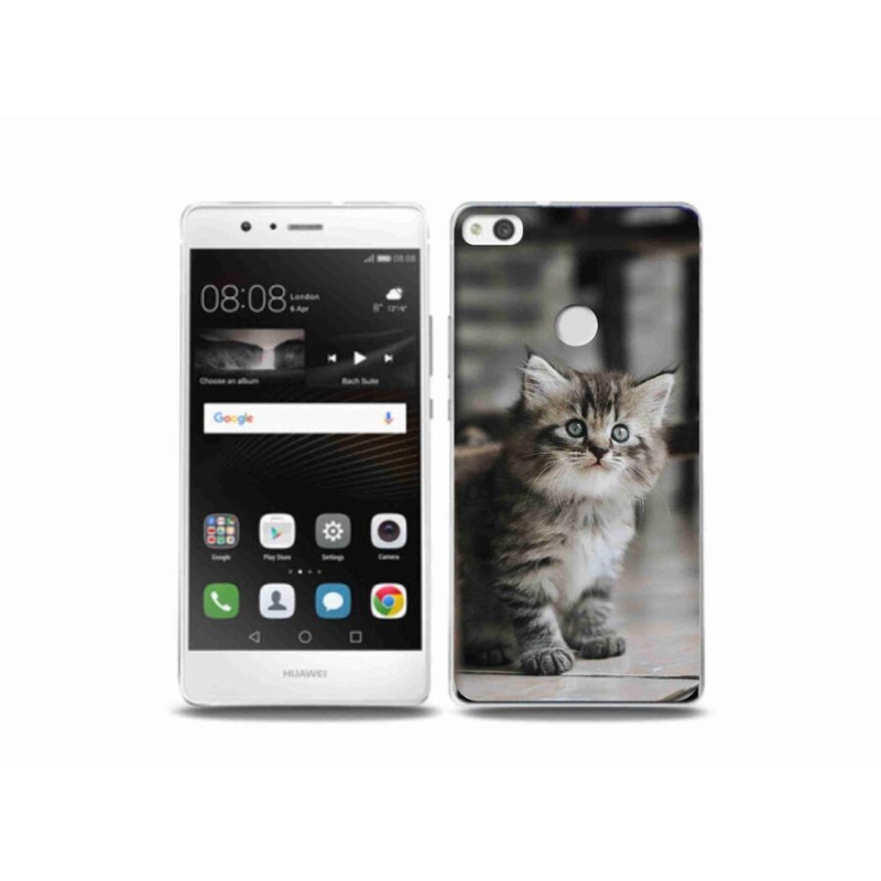 Gél borító mmCase a Huawei P9 Lite (2017) - cica számára