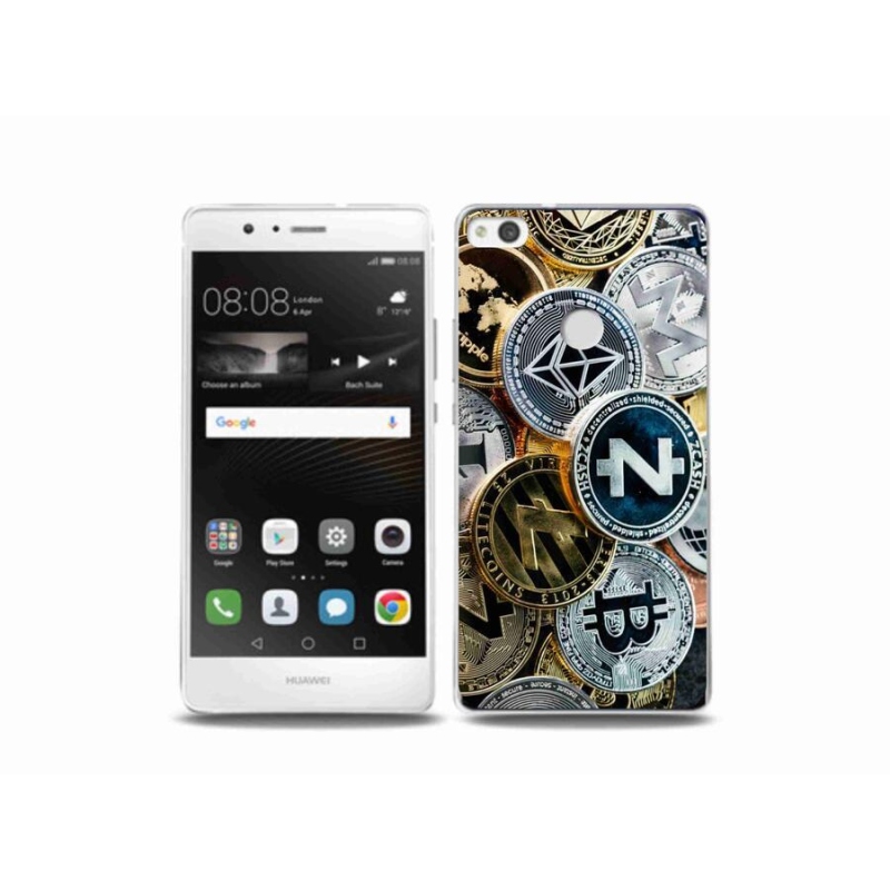Gél borítás mmCase a Huawei P9 Lite (2017) - kriptovalutákhoz