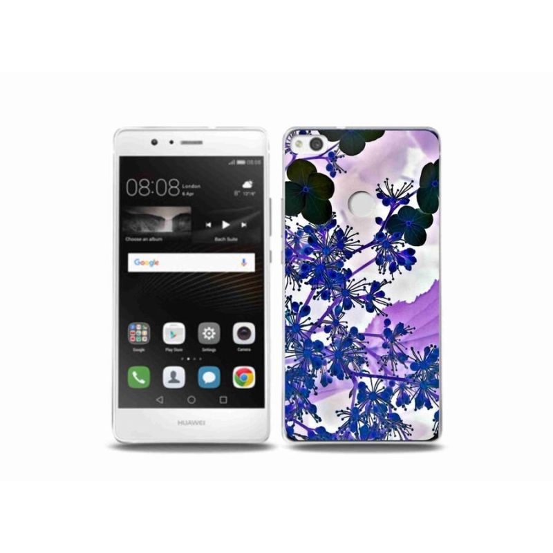 Gél borítás mmCase a Huawei P9 Lite (2017) - hortenzia virághoz