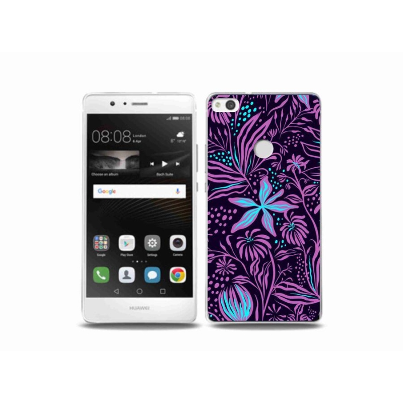 Gél borító mmCase a Huawei P9 Lite (2017) - virágok 2