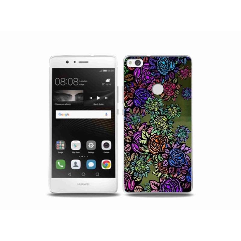 Gél borító mmCase a Huawei P9 Lite (2017) - virágok 6