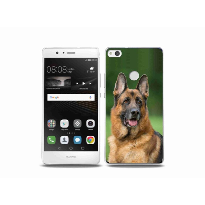 Gél borítás mmCase a Huawei P9 Lite (2017) - Német juhászkutya számára