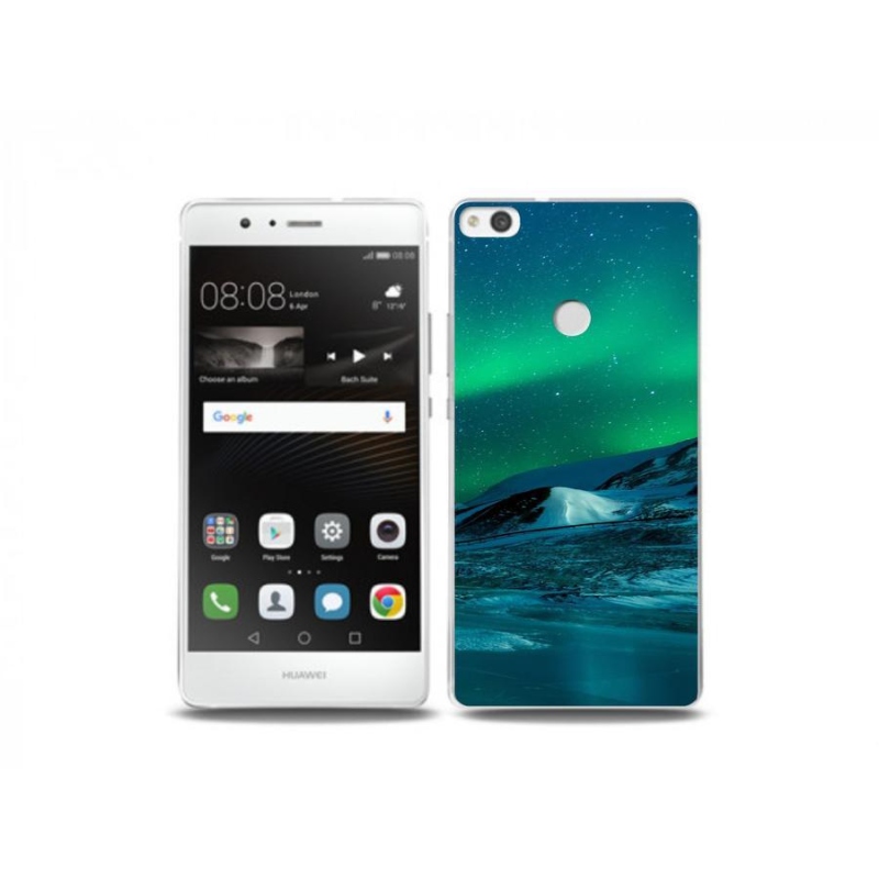 Gél borító mmCase a Huawei P9 Lite (2017) - aurora borealishoz