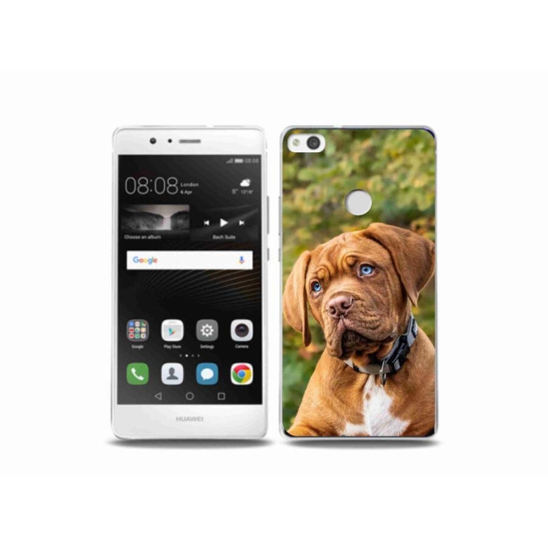 Gél borítás mmCase a Huawei P9 Lite (2017) - kölyökkutyakölyökhöz