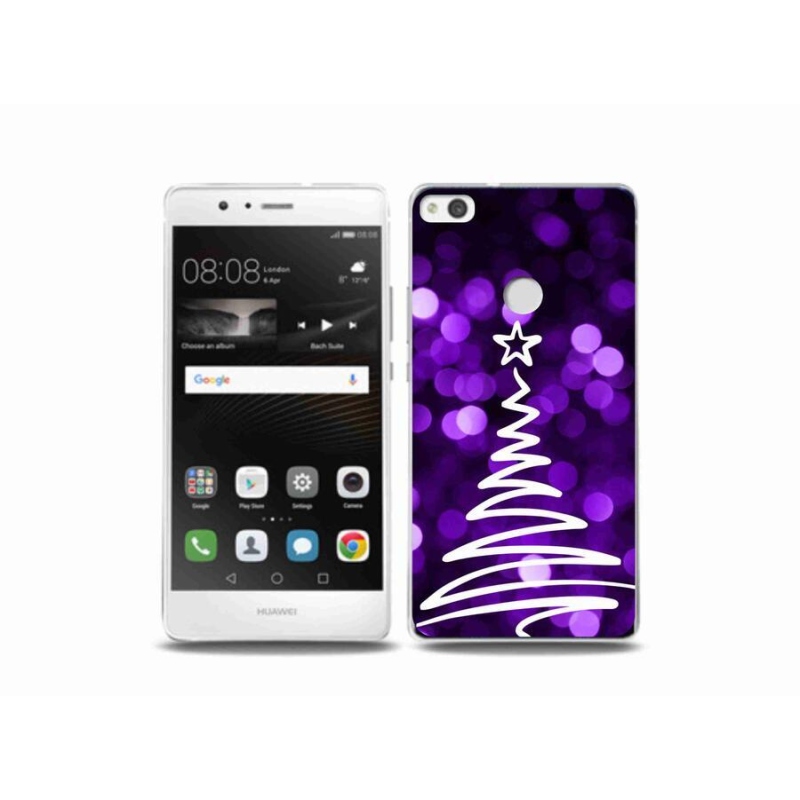 Gél borítás mmCase a Huawei P9 Lite (2017) - fa