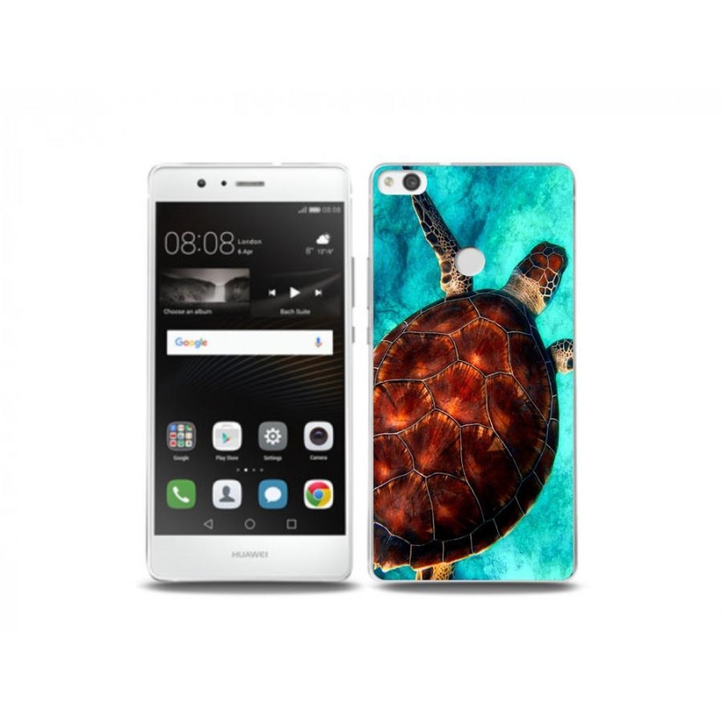 Gél borító mmCase a Huawei P9 Lite (2017) - teknősbéka számára