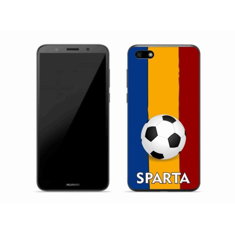 Gél borítás mmCase a Huawei Y5 (2018) - futball 1