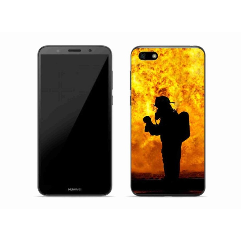 Gél borítás mmCase a Huawei Y5 (2018) - tűzoltóhoz