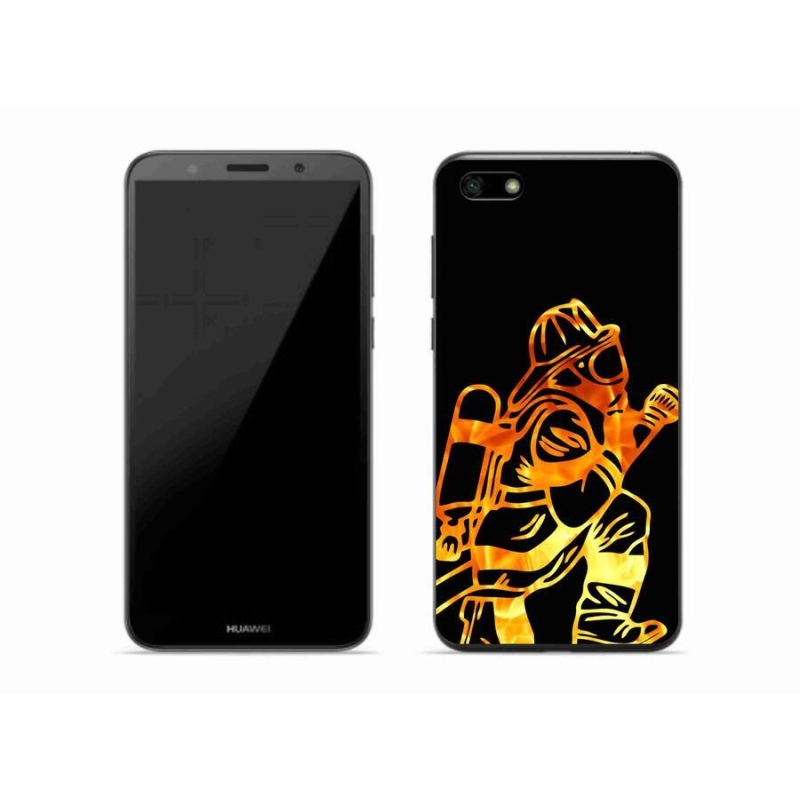 Gél borítás mmCase a Huawei Y5 (2018) - tűzoltó 1