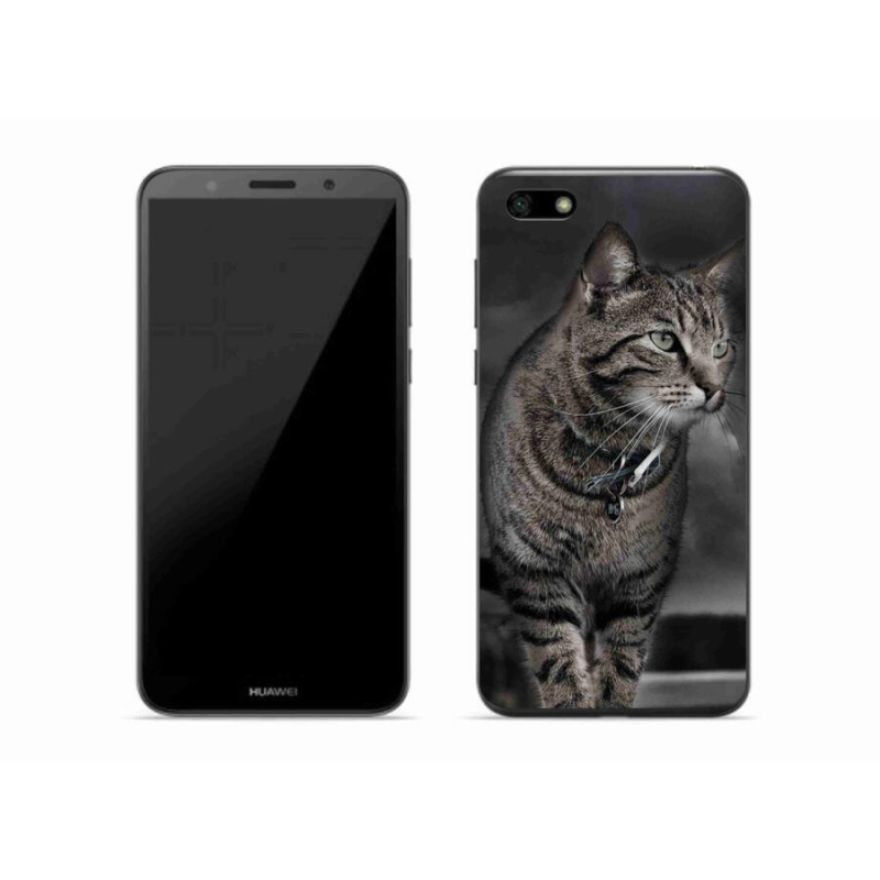 Gél borítás mmCase a Huawei Y5 (2018) - macska