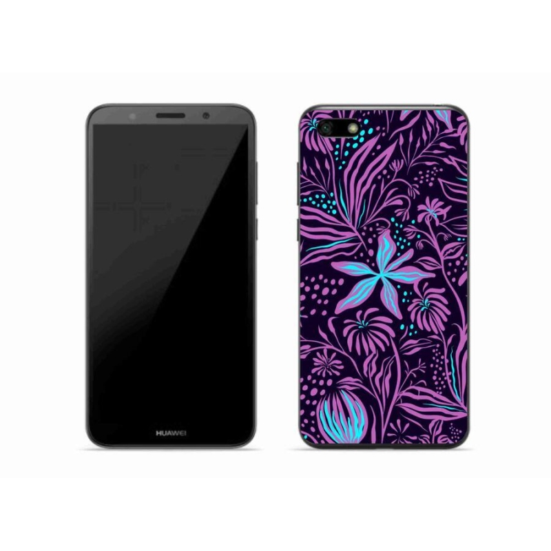 Gél borító mmCase a mobil Huawei Y5 (2018) - virágok 2