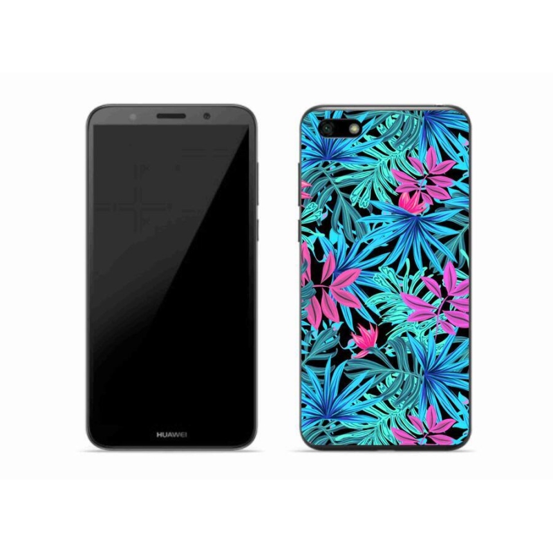 Gél borító mmCase a mobil Huawei Y5 (2018) - virágok 3