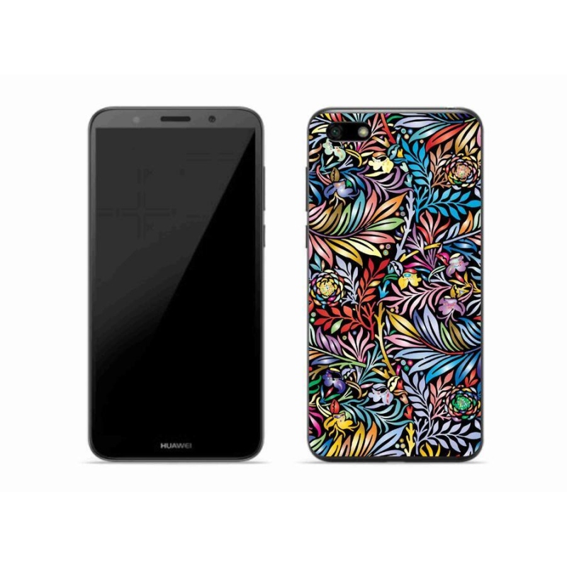 Gél borító mmCase a mobil Huawei Y5 (2018) - virágok 5