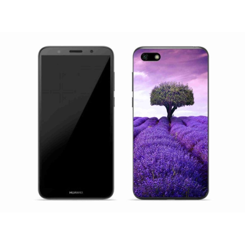 Zselés borítás mmCase a Huawei Y5 (2018) - levendula rét