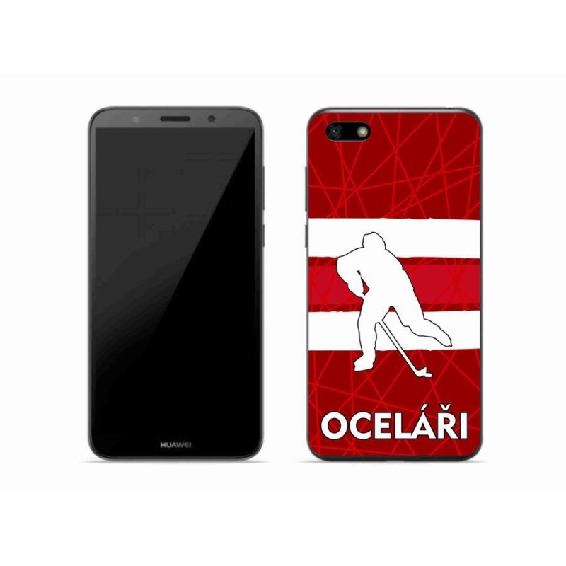 Gél borítás mmCase a Huawei Y5 (2018) - Steelers számára