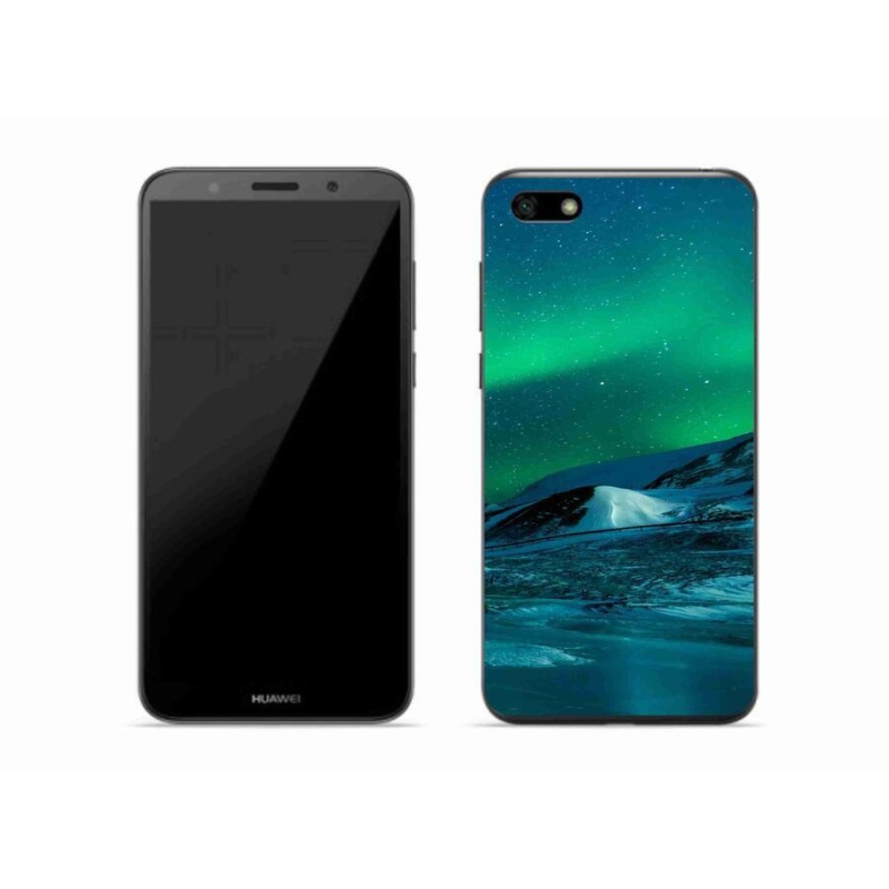 Gél borító mmCase a Huawei Y5 (2018) - aurora borealishoz