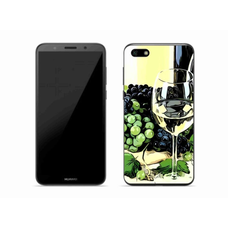 Gél borítás mmCase a Huawei Y5 (2018) - borospohárhoz