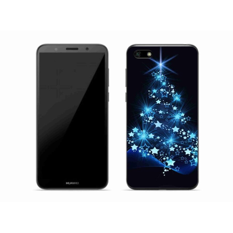 Gél borító mmCase a Huawei Y5 (2018) - karácsonyfa számára