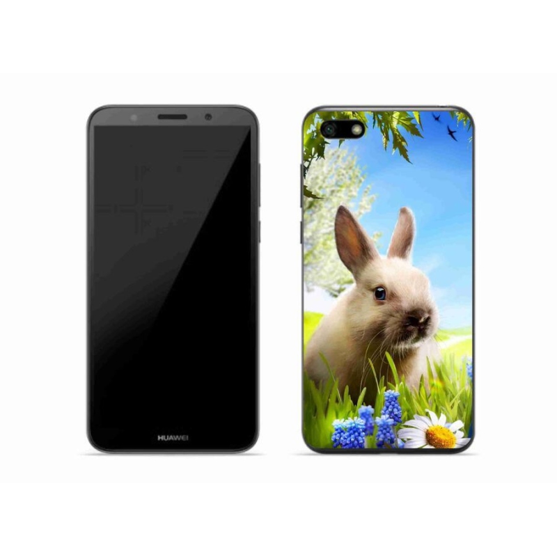 Gél borító mmCase a Huawei Y5 (2018) - nyuszi számára