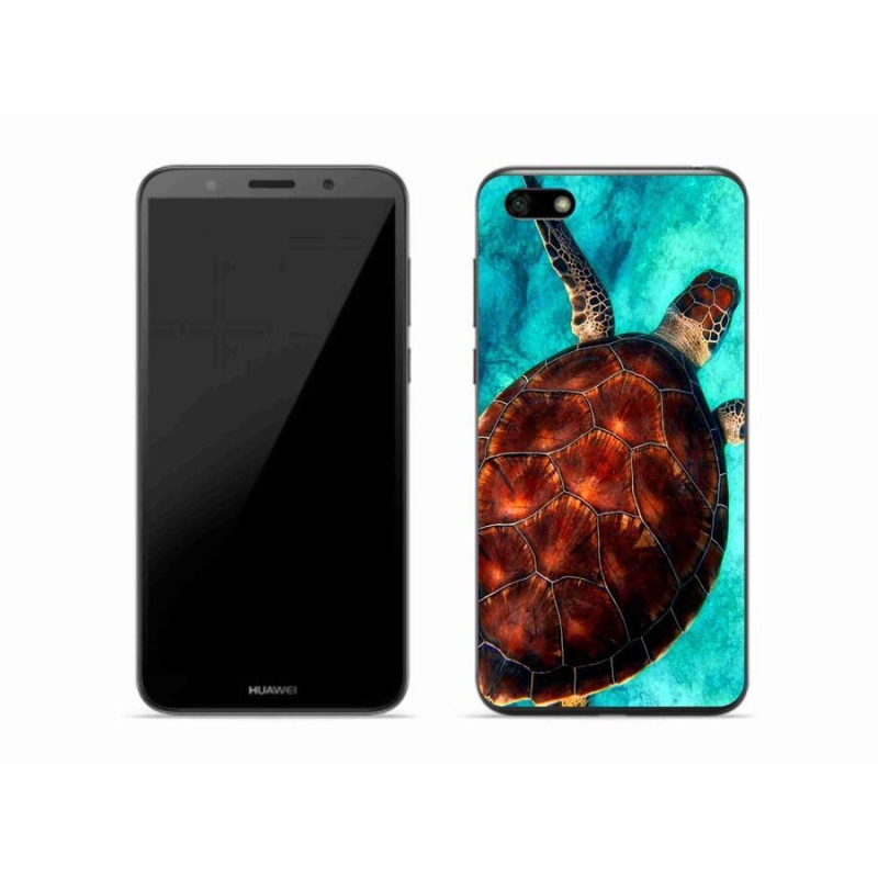 Gél borító mmCase a Huawei Y5 (2018) - teknősbéka számára