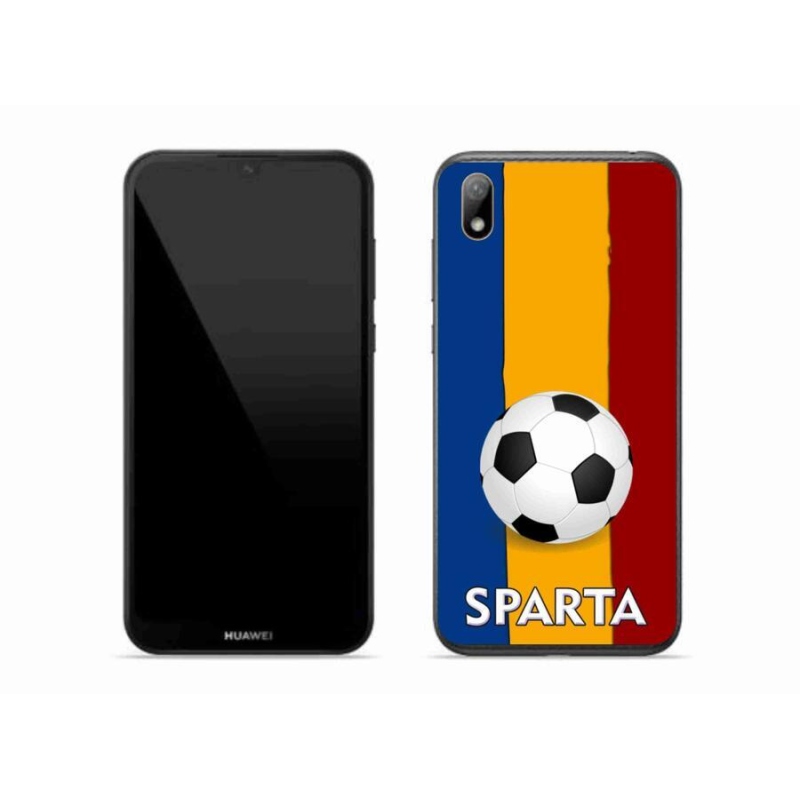 Gél borítás mmCase a Huawei Y5 (2019) - futball 1