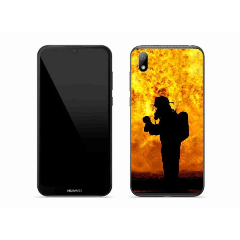 Gél borítás mmCase a Huawei Y5 (2019) - tűzoltóhoz