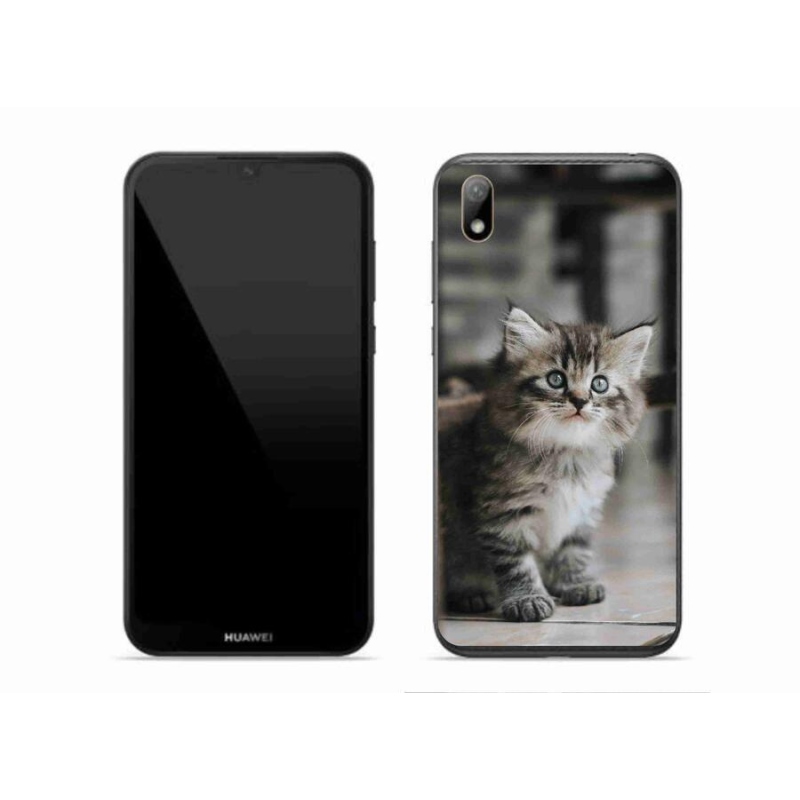 Gél borító mmCase a Huawei Y5 (2019) - cica számára