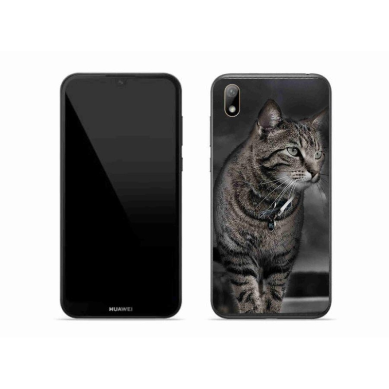 Gél borítás mmCase a Huawei Y5 (2019) - macska