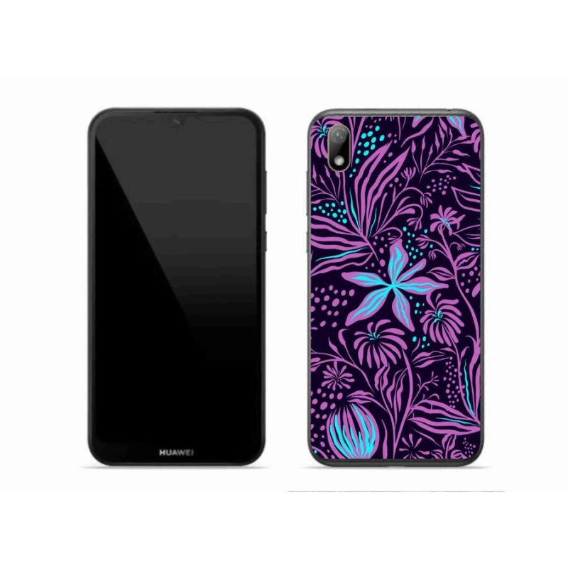 Gél borító mmCase a mobil Huawei Y5 (2019) - virágok 2