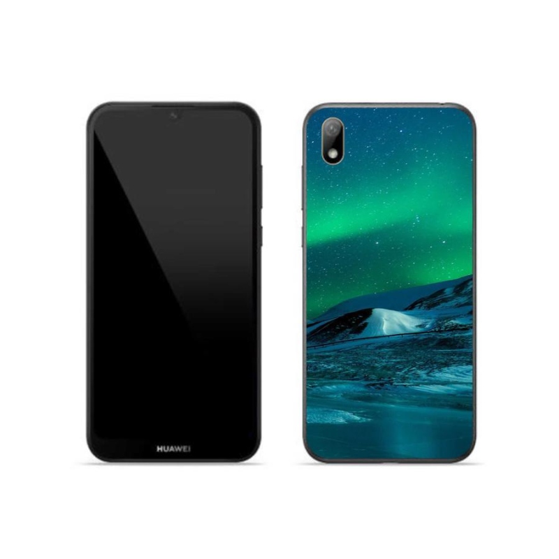 Gél borító mmCase a Huawei Y5 (2019) - aurora borealishoz