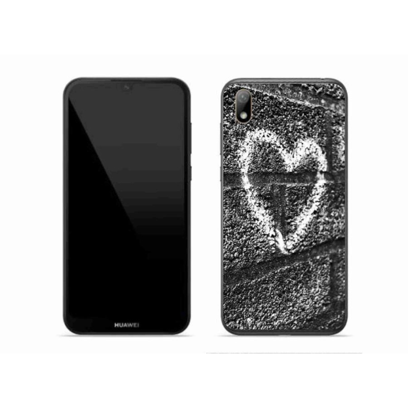 Gél borítás mmCase a Huawei Y5 (2019) - szív a falon
