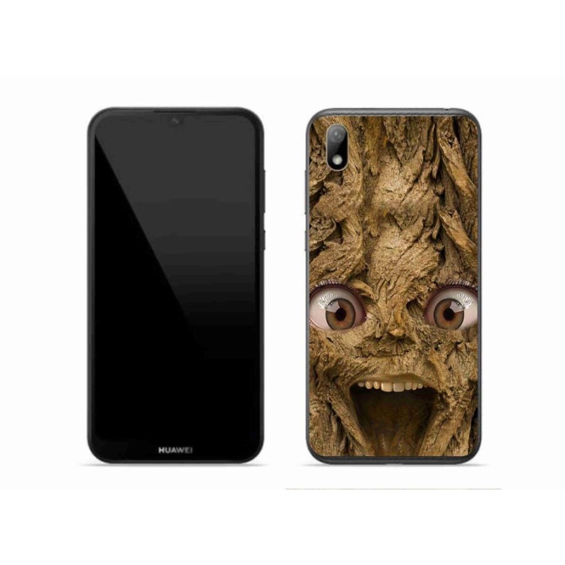 Gél borító mmCase a Huawei Y5 (2019) - boldog fa szemekkel