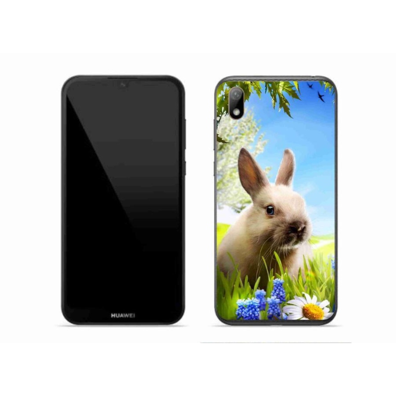 Gél borítás mmCase a Huawei Y5 (2019) - nyuszi számára