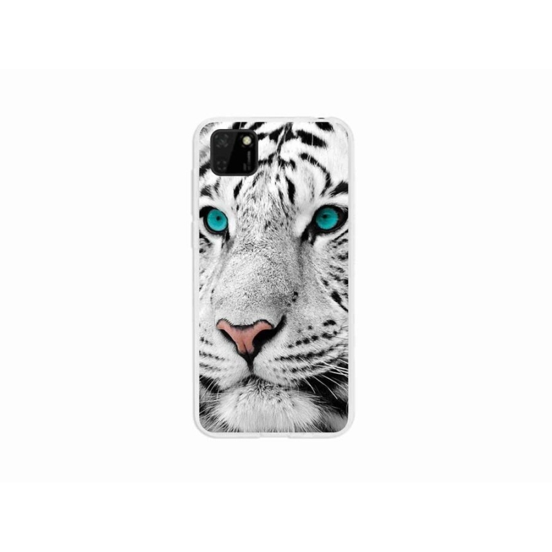 Gél borítás mmCase a Huawei Y5p-hez - fehér tigris