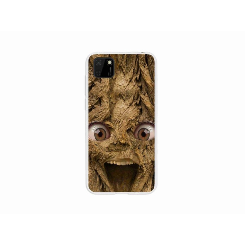 Gél borító mmCase a Huawei Y5p-hez - boldog fa szemekkel
