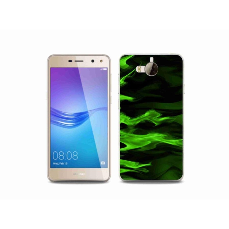 Gél borító mmCase a mobil Huawei Y6 (2017) - absztrakt minta 10