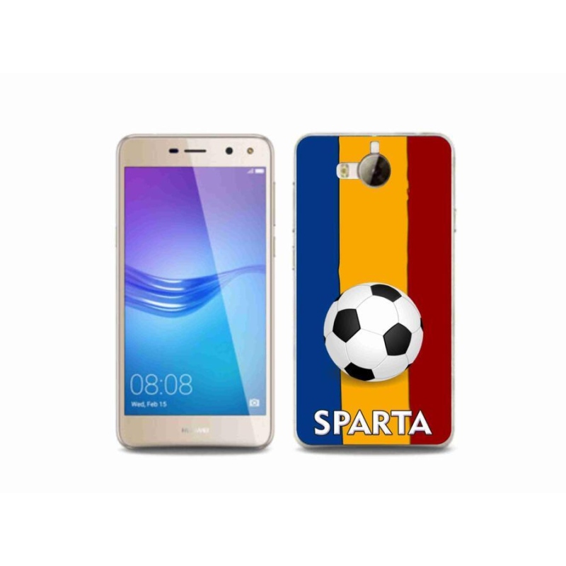 Gél borítás mmCase a Huawei Y6 (2017) - futball 1