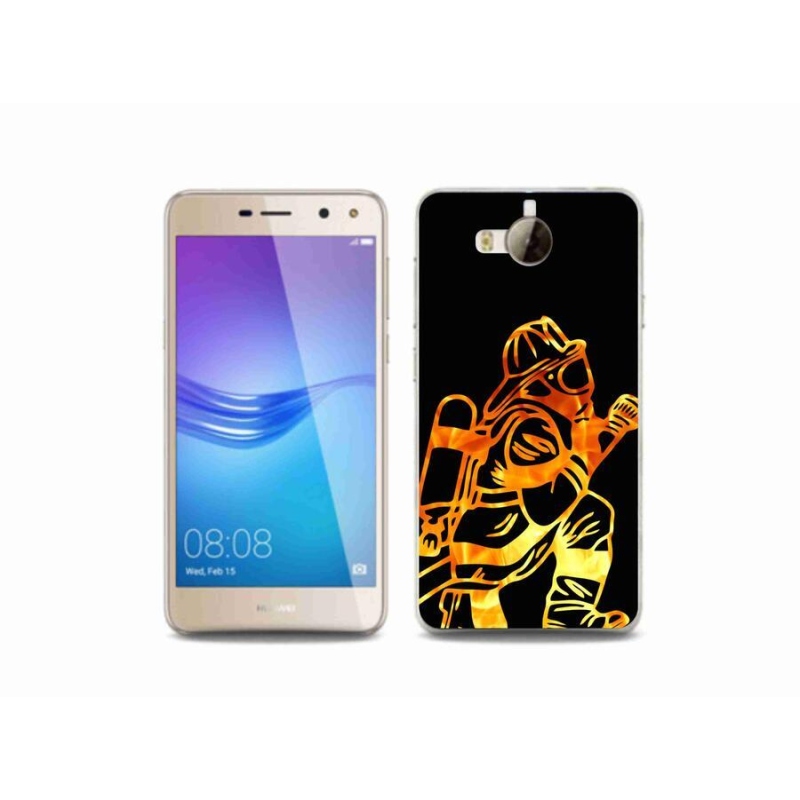Gél borítás mmCase a Huawei Y6 (2017) - tűzoltó 1