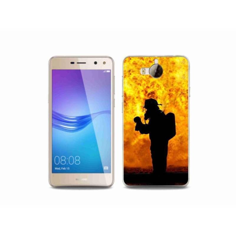 Gél borítás mmCase a Huawei Y6 (2017) - tűzoltóhoz
