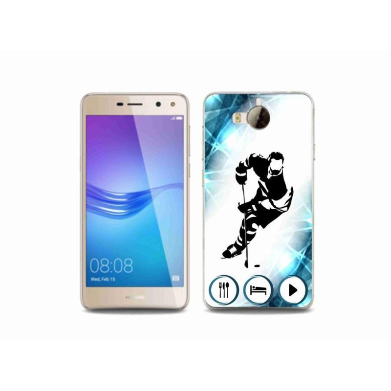 Gél borító mmCase mobil Huawei Y6 (2017) - hoki 1