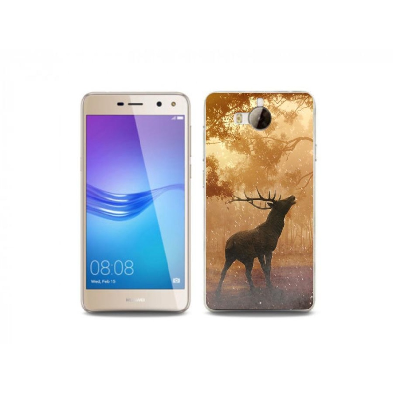 Gél borítás mmCase a Huawei Y6 (2017) - szarvas a szarvasbőgésben
