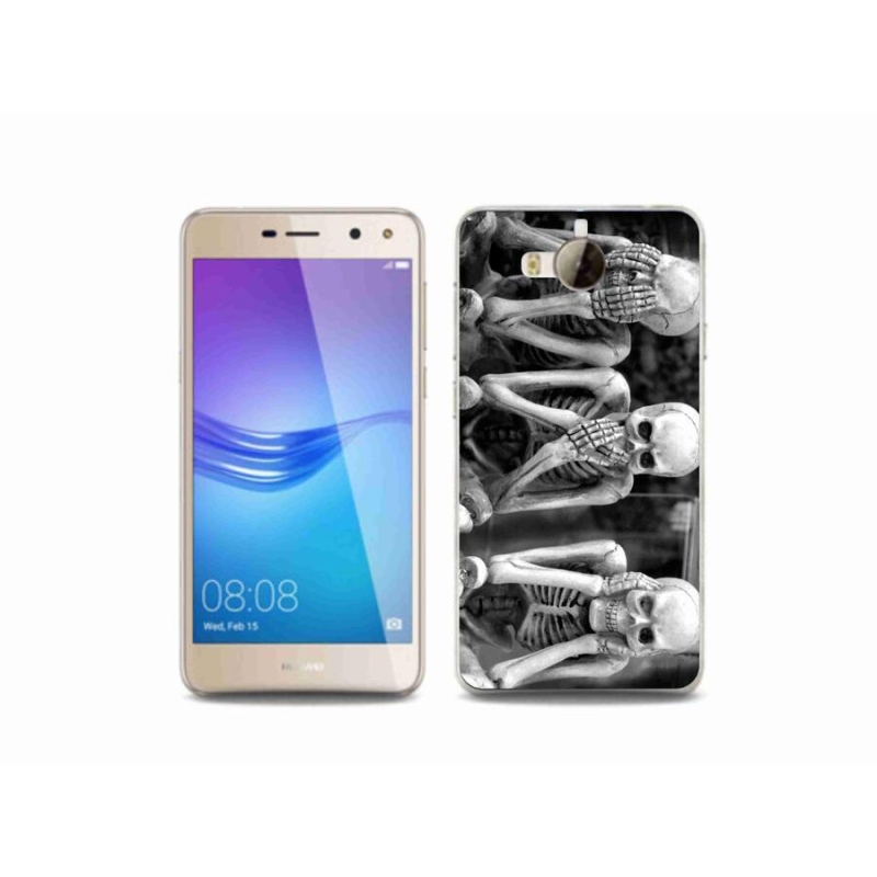 Gél borítás mmCase a Huawei Y6 (2017) - csontvázakhoz