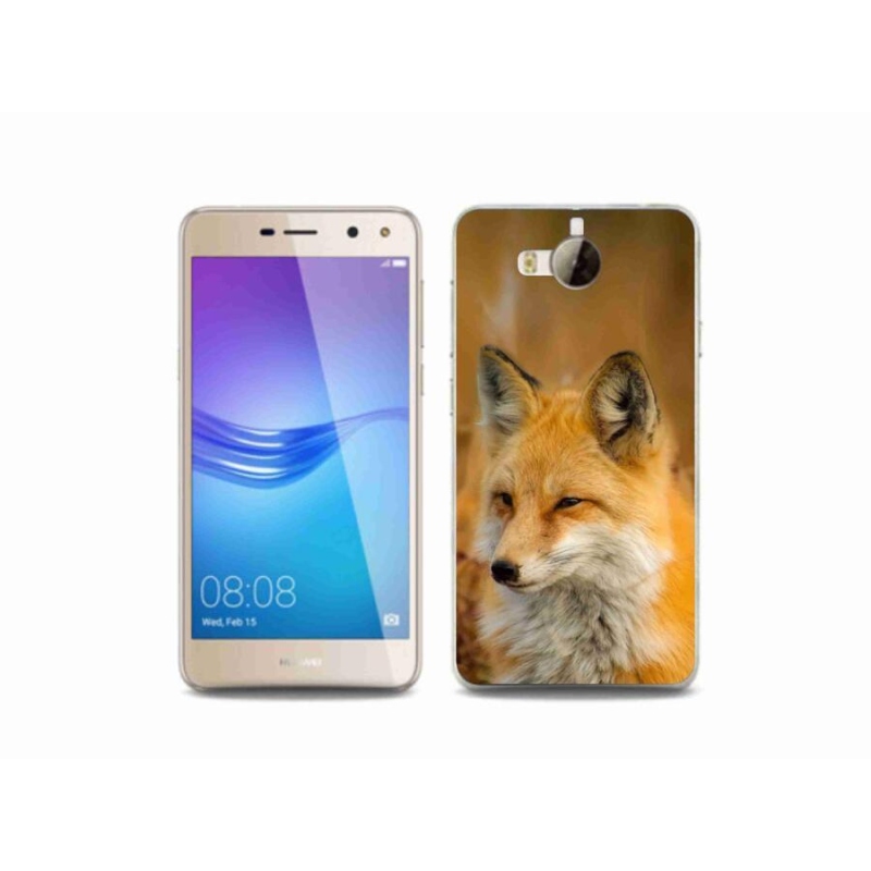 Gél borító mmCase a Huawei Y6 (2017) - rókára