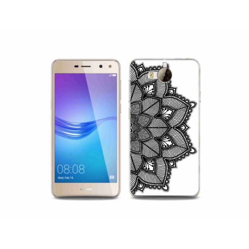 Gél borító mmCase mobil Huawei Y6 (2017) - mandala