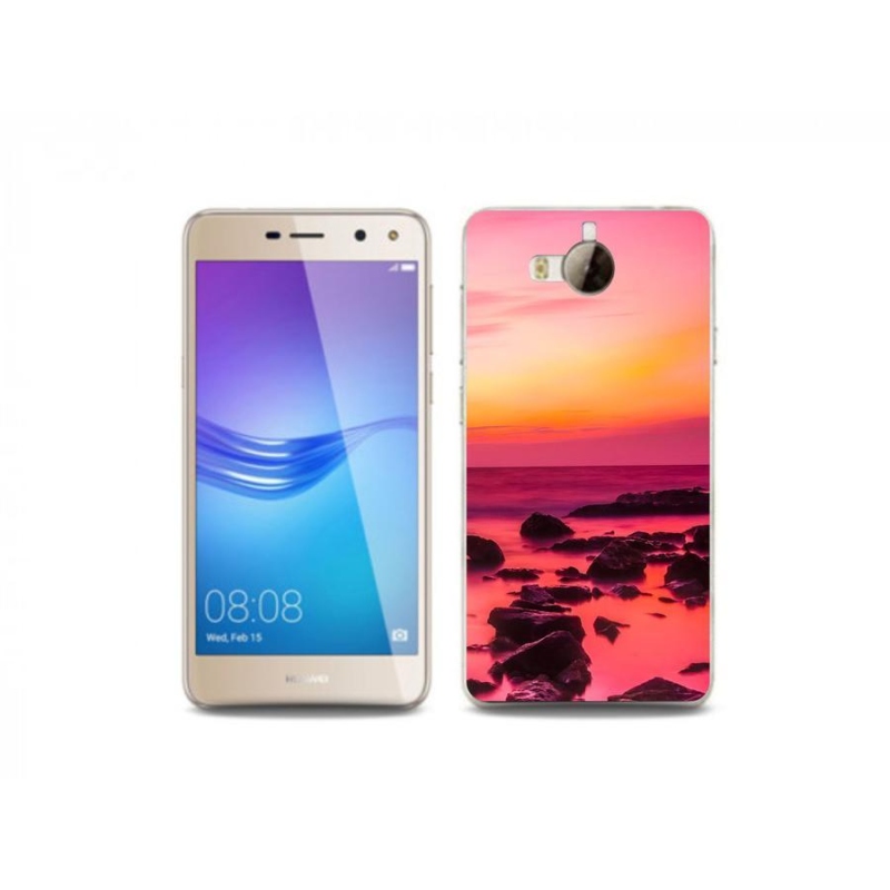 Gél borító mmCase a Huawei Y6 (2017) - tenger és ragyogás számára