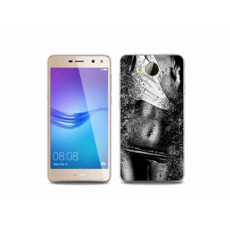 Gél borító mmCase mobil Huawei Y6 (2017) - szexi nő 1