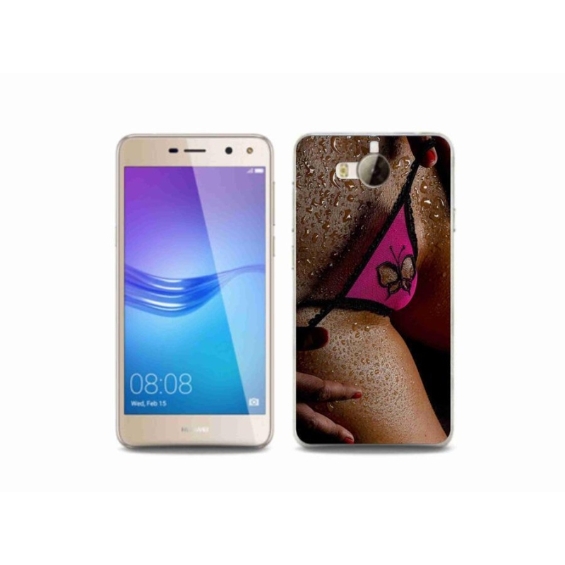 Gél borító mmCase a Huawei Y6 (2017) - szexi nőhöz